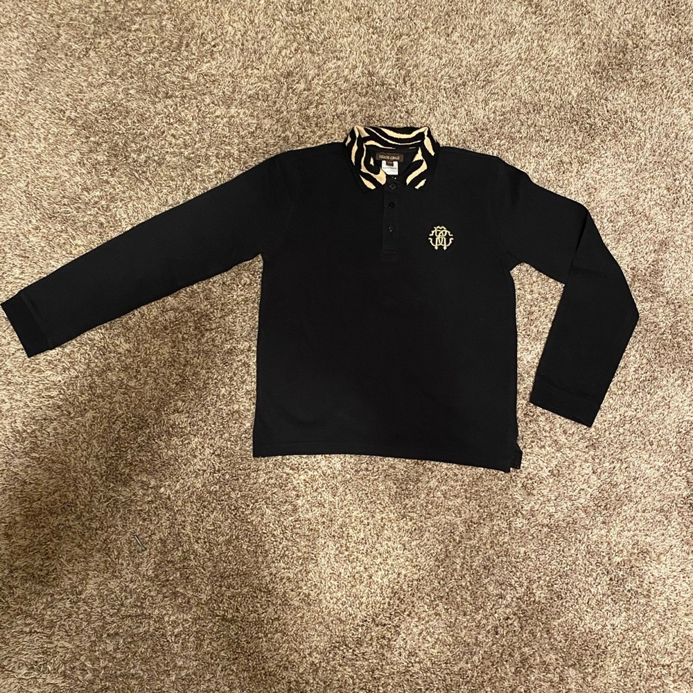 Roberto Cavalli boys long sleeve polo 10